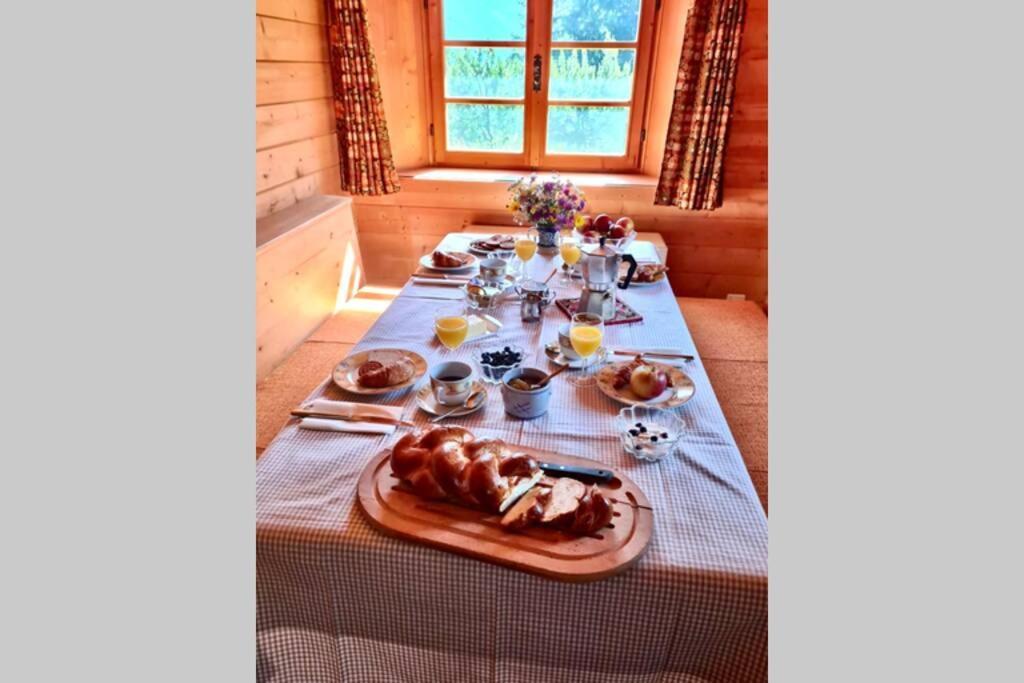 Chalet Wulli In Der Naehe Der Skianlagen Savognin Ngoại thất bức ảnh